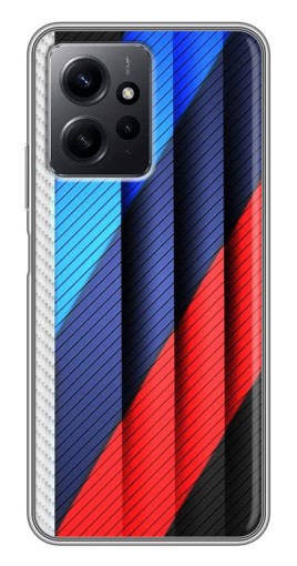 Чехол с печатью "Цвета лого БМВ" для Xiaomi Redmi Note 12