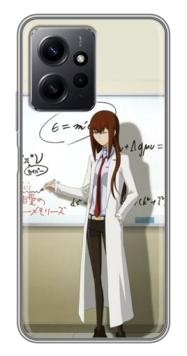 Чехол с картинкой "Учителька Курису" для Xiaomi Redmi Note 12