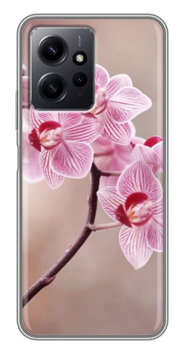 Силиконовый чехол с изображением "Веточка орхидеи" для Xiaomi Redmi Note 12