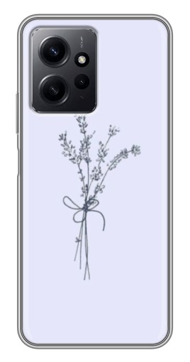 Чехол с картинкой "Веточки лаванды" для Xiaomi Redmi Note 12