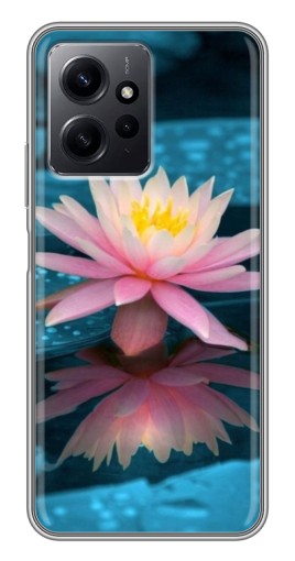 Чехол с картинкой "Водяная лилия" для Xiaomi Redmi Note 12