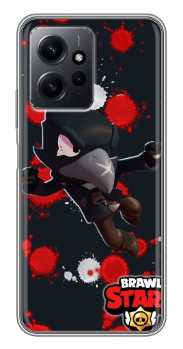 Чехол с картинкой "Ворон Бравл Старс" для Xiaomi Redmi Note 12