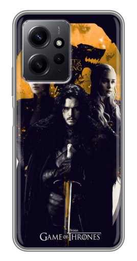Чехол с принтом "Winter Coming" для Xiaomi Redmi Note 12