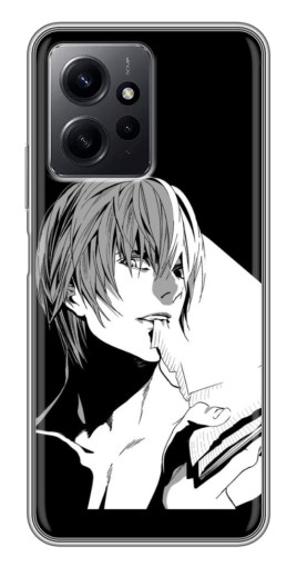 Чехол с принтом "Ягами с блокнотом" для Xiaomi Redmi Note 12