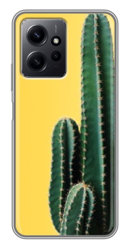 Чехол с принтом "Яркий кактус" для Xiaomi Redmi Note 12