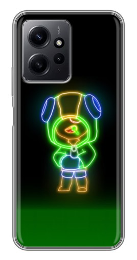 Силиконовый чехол с изображением "Яркий Леон" для Xiaomi Redmi Note 12