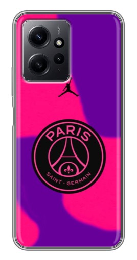 Чехол с принтом "Яркий лого PSG" для Xiaomi Redmi Note 12