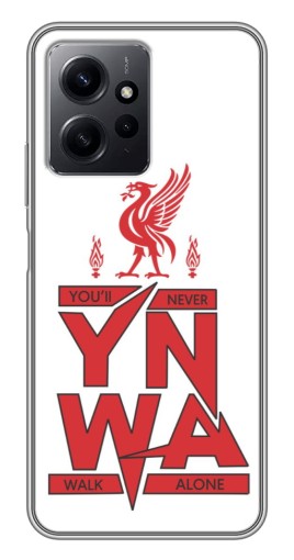 Силиконовый чехол с изображением "YNWA" для Xiaomi Redmi Note 12