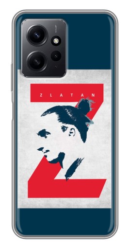 Чехол с печатью "Zlatan" для Xiaomi Redmi Note 12