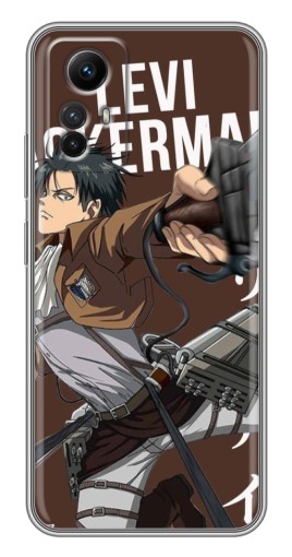 Чехол с принтом "Ackermankerman levi" для Xiaomi Redmi Note 12s