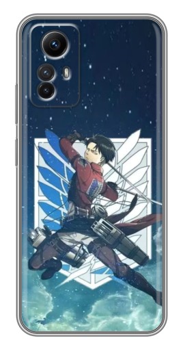 Чехол с принтом "Аккерман Леви" для Xiaomi Redmi Note 12s