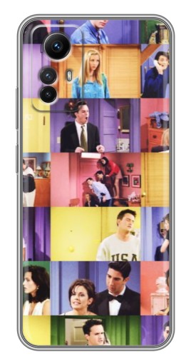 Чехол с печатью "Актеры Друзья" для Xiaomi Redmi Note 12s