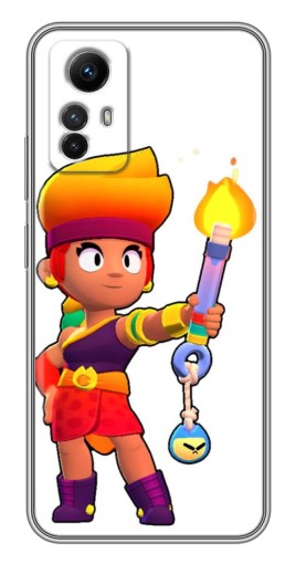 Силиконовый чехол с изображением "Amber Бравл старс" для Xiaomi Redmi Note 12s