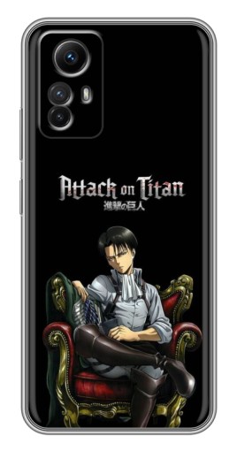 Чехол с принтом "Атака на Титанов" для Xiaomi Redmi Note 12s