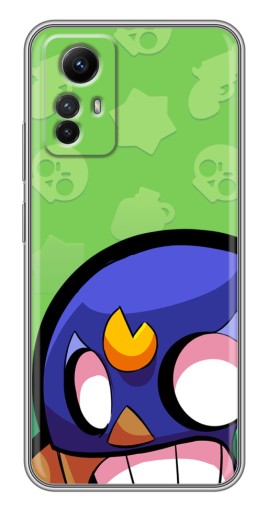 Силиконовый чехол с изображением "Боец в маске" для Xiaomi Redmi Note 12s