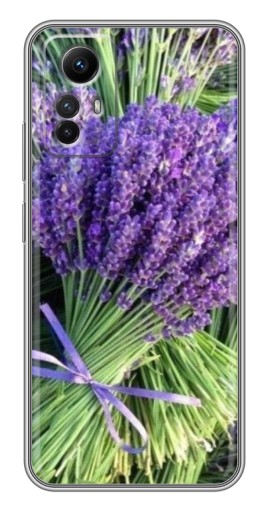 Чехол с картинкой "Букет лаванды" для Xiaomi Redmi Note 12s