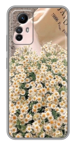 Чехол с картинкой "Букет ромашек" для Xiaomi Redmi Note 12s
