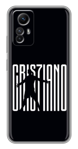 Силиконовый чехол с изображением "Cristiano" для Xiaomi Redmi Note 12s