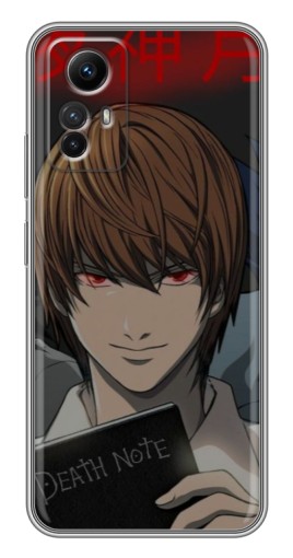 Чехол с принтом "Death Note" для Xiaomi Redmi Note 12s