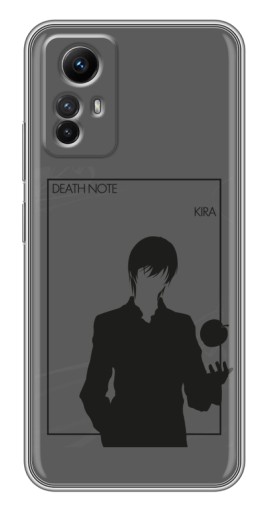Силиконовый чехол с изображением "Death Note Кира" для Xiaomi Redmi Note 12s