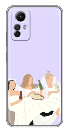 Чехол с принтом "Девушки Друзья" для Xiaomi Redmi Note 12s