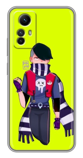 Силиконовый чехол с изображением "edgard brawl stars" для Xiaomi Redmi Note 12s