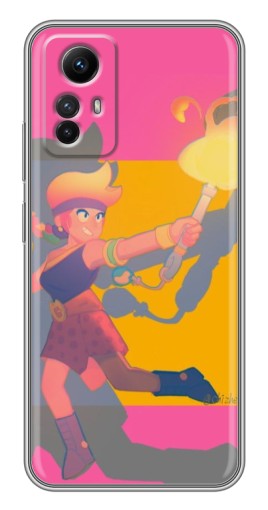 Чехол с картинкой "Эмбер бравл старс" для Xiaomi Redmi Note 12s