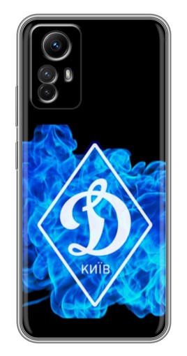 Силиконовый чехол с изображением "Эмблема Динамо Киев" для Xiaomi Redmi Note 12s