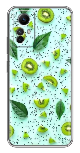 Чехол с печатью "Фон киви" для Xiaomi Redmi Note 12s