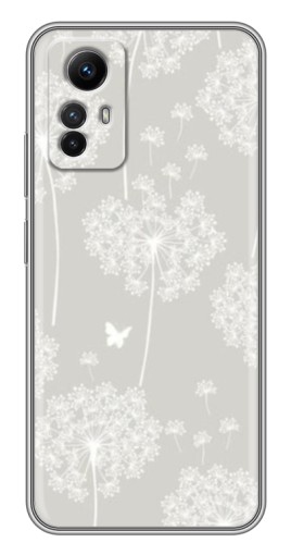 Силиконовый чехол с изображением "Фон одуванчиков " для Xiaomi Redmi Note 12s