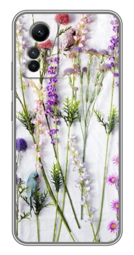 Чехол с принтом "Фон полевых цветов" для Xiaomi Redmi Note 12s
