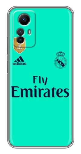 Силиконовый чехол с изображением "Форма Реала" для Xiaomi Redmi Note 12s