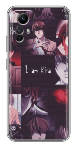 Чехол с печатью "I am Kira" для Xiaomi Redmi Note 12s