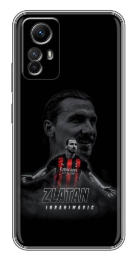 Чехол с печатью "Ибрагимович в Милане" для Xiaomi Redmi Note 12s