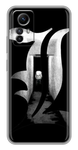 Чехол с картинкой "Инициали Лоулайта" для Xiaomi Redmi Note 12s