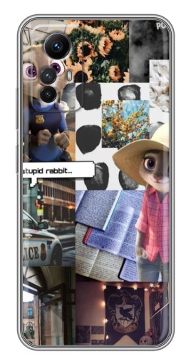 Чехол с принтом "Коллаж Джуди" для Xiaomi Redmi Note 12s