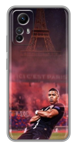 Чехол с печатью "Король ПСЖ Мбаппе" для Xiaomi Redmi Note 12s
