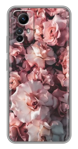 Чехол с картинкой "Куст роз" для Xiaomi Redmi Note 12s