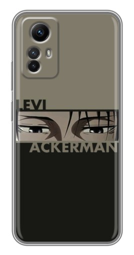 Чехол с печатью "Levi Anime" для Xiaomi Redmi Note 12s