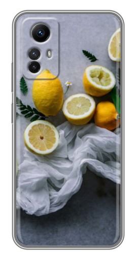 Чехол с картинкой "Лимонное настроение" для Xiaomi Redmi Note 12s