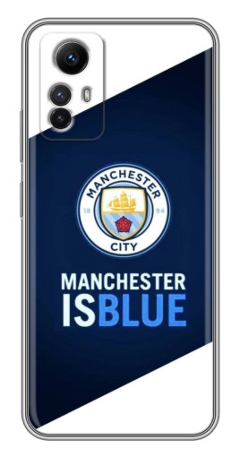 Чехол с картинкой "Manchester is Blue" для Xiaomi Redmi Note 12s