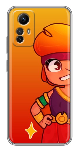 Чехол с печатью "Мультяшная Амбер" для Xiaomi Redmi Note 12s