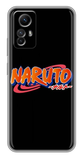 Чехол с печатью "Надпись Naruto" для Xiaomi Redmi Note 12s