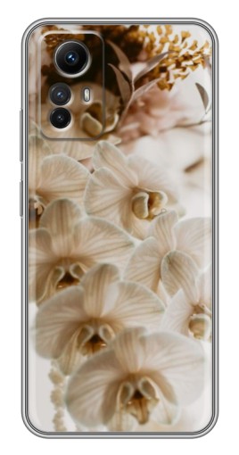 Силиконовый чехол с изображением "Нежная орхидея" для Xiaomi Redmi Note 12s