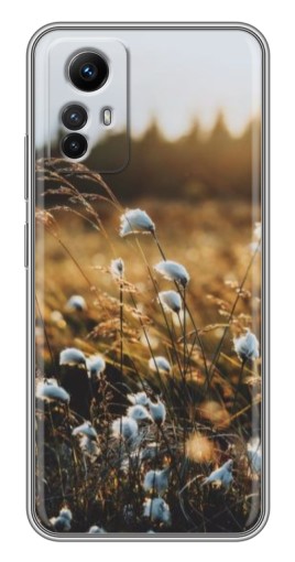 Силиконовый чехол с изображением "Нежные полевые цветы" для Xiaomi Redmi Note 12s