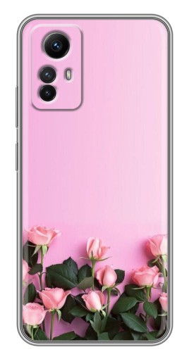 Чехол с принтом "Нежные розы" для Xiaomi Redmi Note 12s