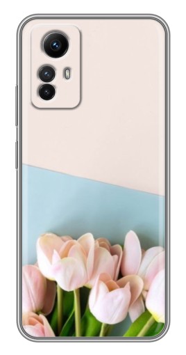 Чехол с принтом "Нежные тюльпаны" для Xiaomi Redmi Note 12s