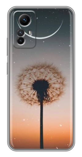 Силиконовый чехол с изображением "Ночной одуванчик" для Xiaomi Redmi Note 12s