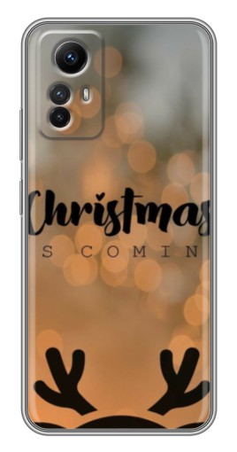Чехол с печатью "Новогодняя заставка" для Xiaomi Redmi Note 12s