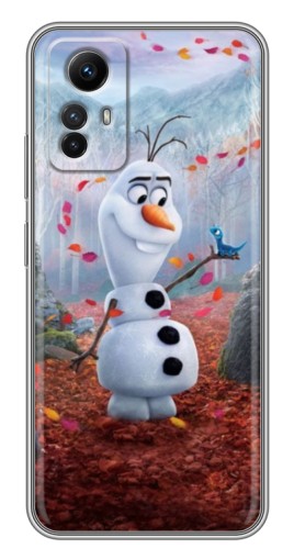 Чехол с картинкой "Олаф" для Xiaomi Redmi Note 12s
